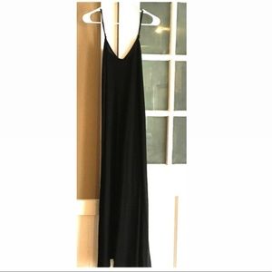 Anthropologie Puella black maxi dress